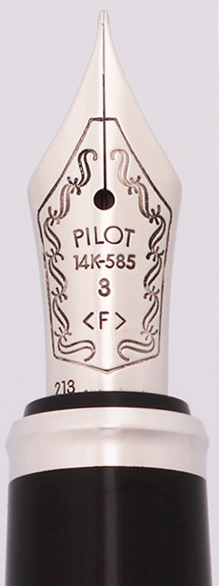 s*d様 PILOT LEGANCE 89s 万年筆 14K-585 〈F〉3号 Pilot Legance 89s Fountain Pen (2013) - Grey Marbled Resin